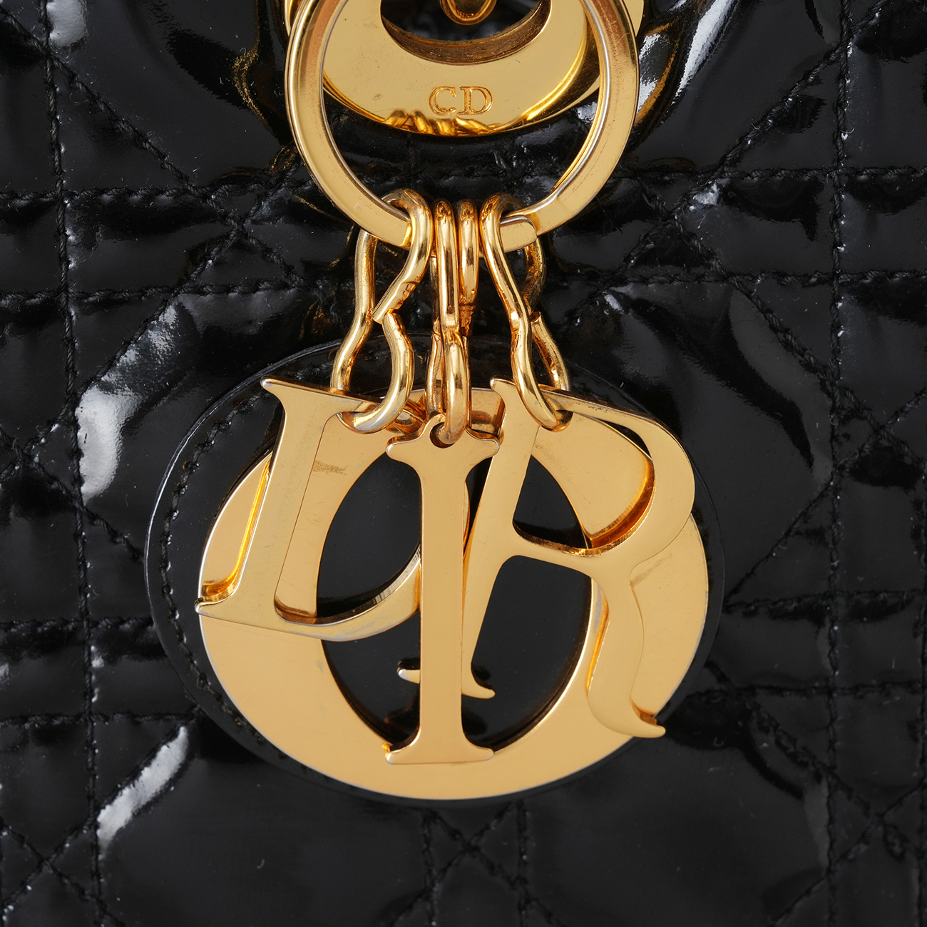 CHRISTIAN DIOR(USED)디올 페이던트 레이디 디올 라지